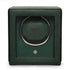 Cub Single Watch Winder With Cover (Green)
